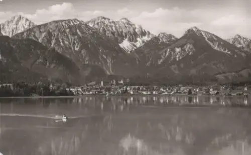 Füssen mit Forggensee - 1971