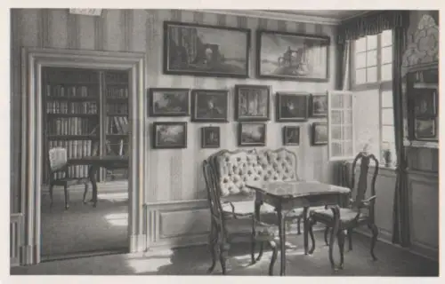 Frankfurt - Goethehaus Gemäldezimmer - ca. 1955