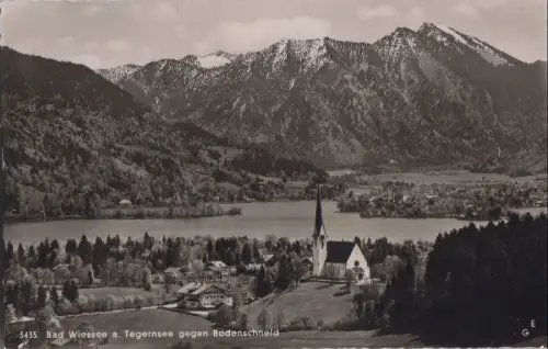 Bad Wiessee - gegen Bodenschneid - ca. 1960