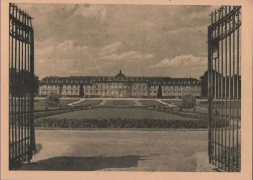 Ludwigsburg - Südseite des Schlosses - ca. 1950