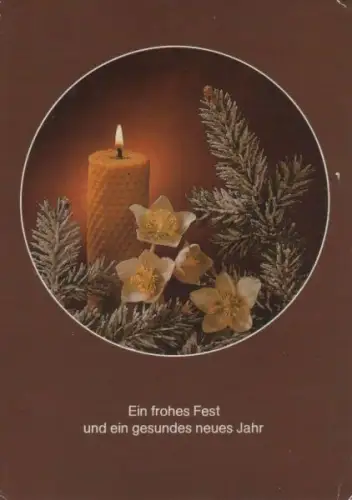 Ein frohes Fest Kerze