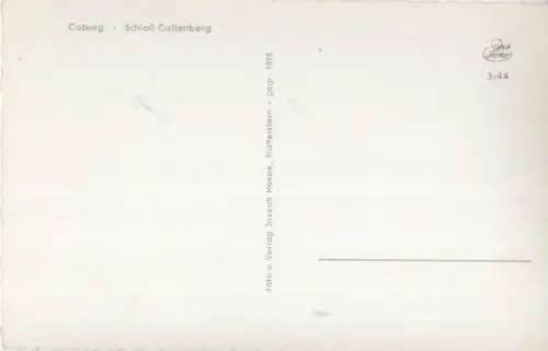 Coburg - Schloss Callenberg