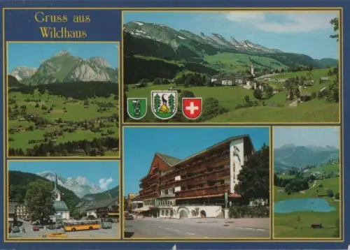 Schweiz - Schweiz - Wildhaus - 5 Teilbilder - 1991