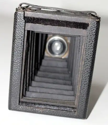 Balgenplattenkamera  Pollux