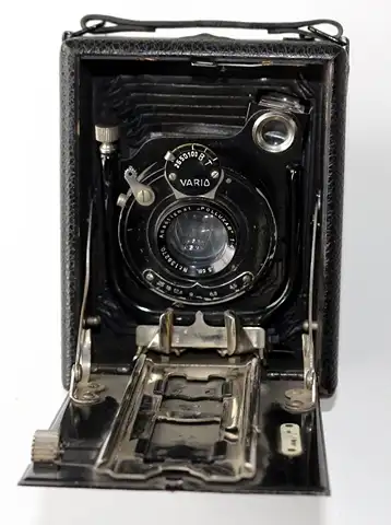 Balgenplattenkamera  Pollux