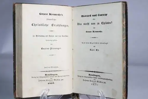 Kennedy, Grace: Grace Kennedy's sämmtliche Christliche Erzählungen 1837/38. 