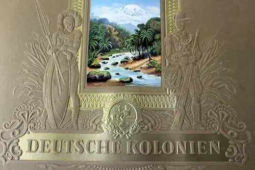 Sammelbilderalbum Deutsche Kolonien 1936. 