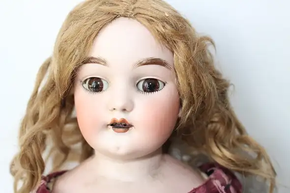 Porzellankopfpuppe, Germany, um 1900 2