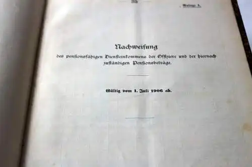 Dr. B.Jahn: Vollständige Dienstaltersliste der activen Sanitätsoffiziere 1906. 