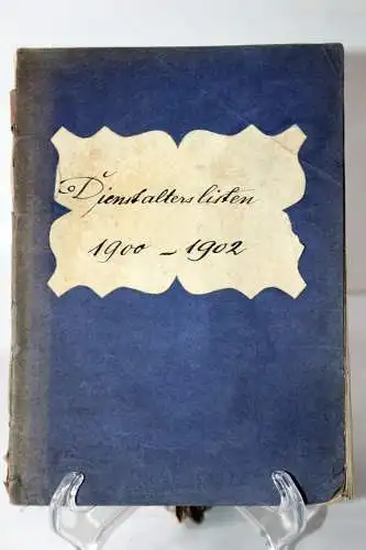 Dr. B.Jahn: Vollständige Dienstaltersliste der activen Sanitätsoffiziere 1900. 