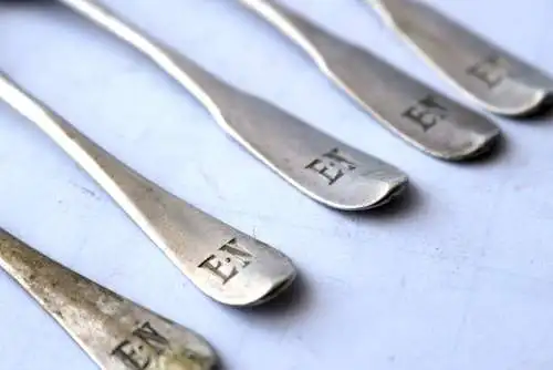 5 Kaffeelöffel Silber