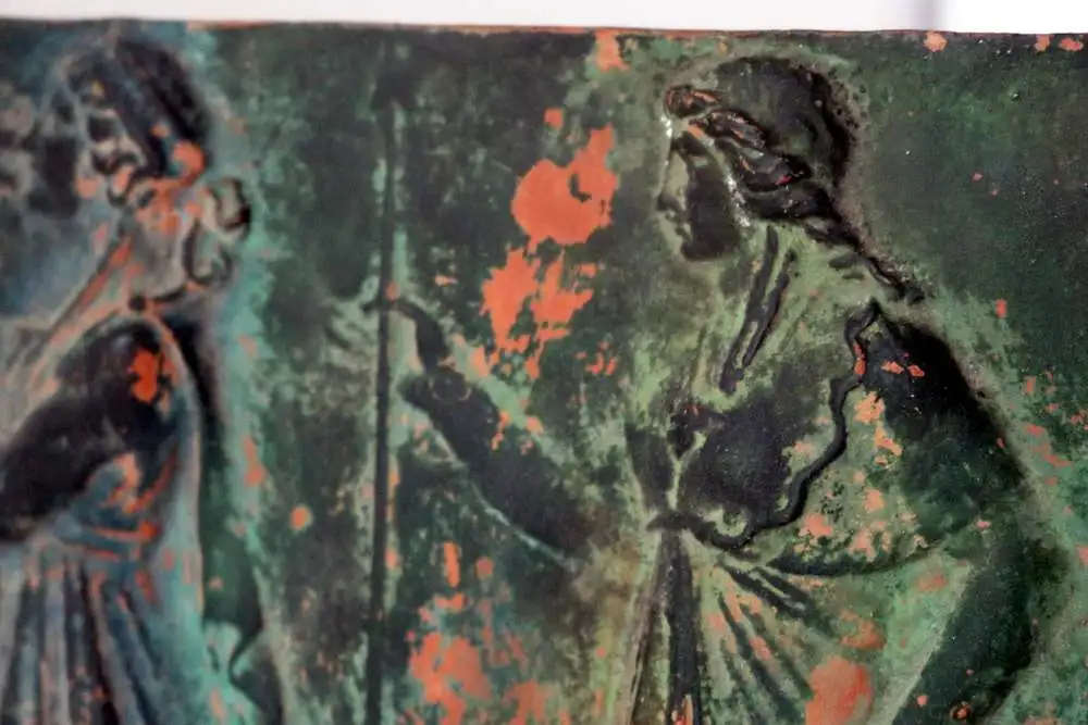 Wandfries mit römischen Motiv um 1920 5