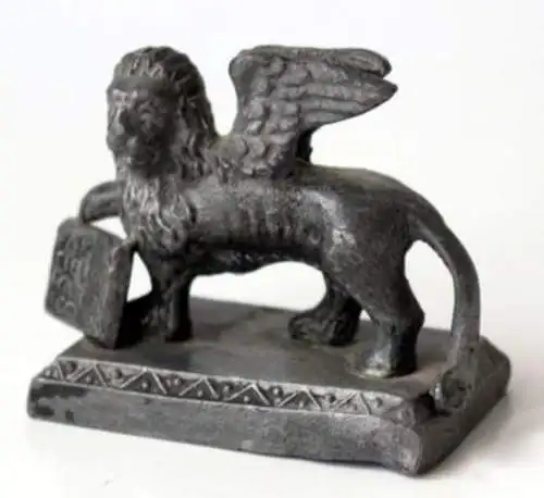 Markuslöwe - Zinnfigur, um 1900
