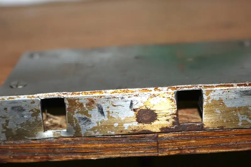 Eichenholz-Truhe, um 1810 10