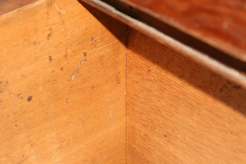 Eichenholz-Truhe, um 1810 11