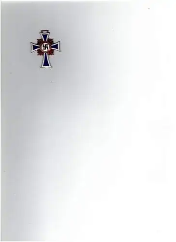 Mutterkreuz 3. Reich