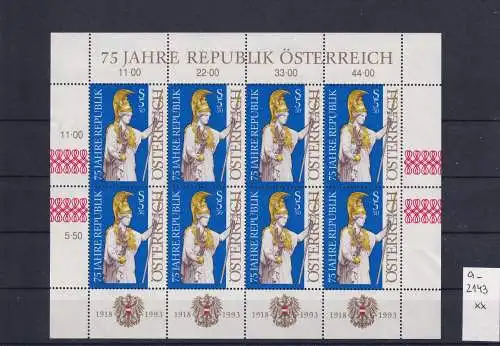 Österreich 1993 Nr 2113 Postfrisch / **