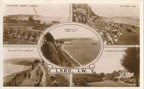PC2377 Lake. I.W. Multi View. Dean. Die Bucht. RP. 1946