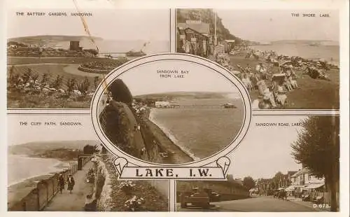 PC23977 Lake. I.W. Mehrfachansicht. Dean. The Bay. RP. 1946