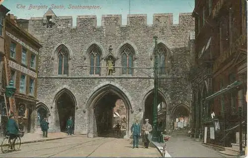 PC24508 The Bargate South. Southampton. J. Welch. Nr 63