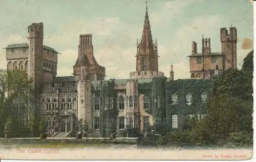 PC23807 Das Schloss. Cardiff. Freke. Misch und Co. Kameradiagramme. Nr. 536. 1906