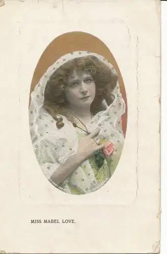 PC24542 Miss Mabel Love. Philco. 1902