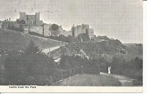 PC27741 Schloss aus dem Park. 1907