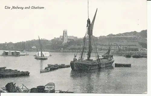 PC25586 The Medway and Chatham