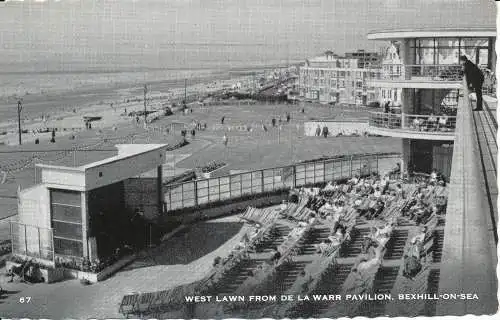 PC26806 West Lawn vom De La Warr Pavillon. Bexhill On Sea. Nr 67