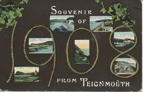 PC24941 von Teignmouth. Mehrfachansicht. Welch. 1908