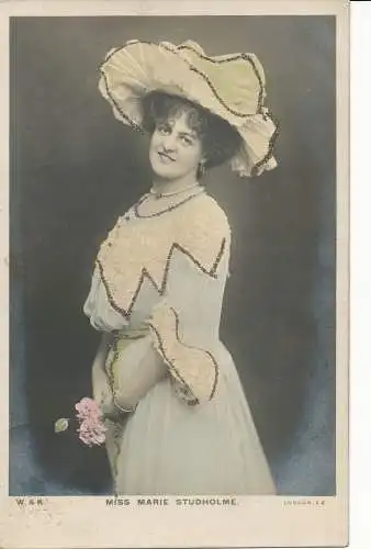 PC23513 Miss Marie Studholme. W. und K. London. 1904