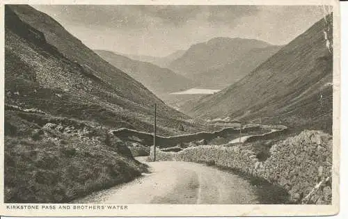 PC23858 Kirkstone Pass und Brothers Water. 1931