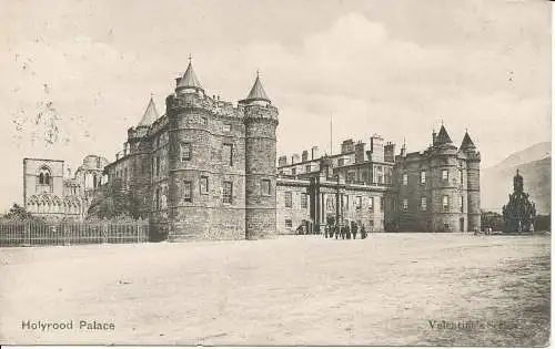 PC23708 Holyrood Palace. Valentinstag. 1903
