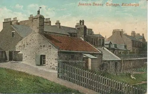 PC26581 Jeannie Deans Cottage. Edinburgh. Valentinstag