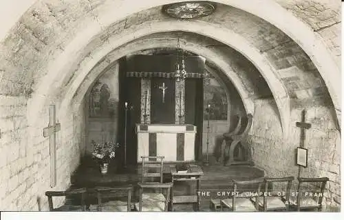 PC25431 Die Krypta. Kapelle des Heiligen Franziskus. Alle Heiligtümer