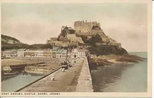 PC26346 Schloss Mont Orgueil. Gorey. Jersey. B. B. London