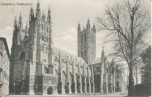 PC24510 Canterbury Chathedral. Victoria. 1905