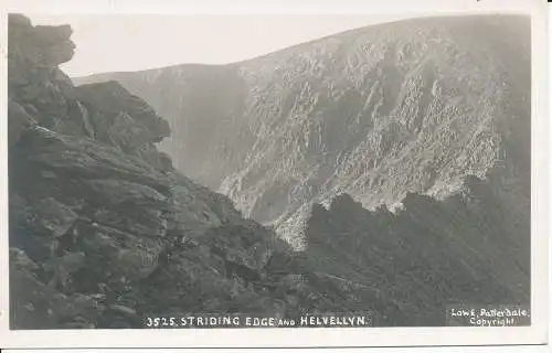 PC24575 Riding Edge und Helvellyn. Lowe. Patterdale. Nr 3525