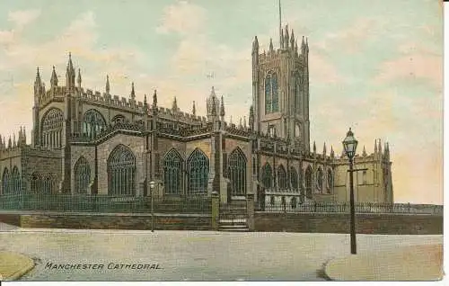 PC27743 Manchester Cathedral. Grosvenor. 1911