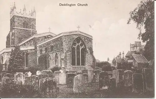 PC25656 Deddington Church. Country Serie. Nr 1523