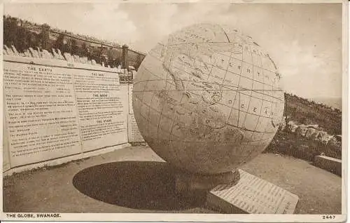 PC25517 The Globe. Schwanage. Nr. 2447. 1933