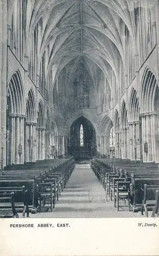 PC26522 Pershore Abbey. Osten. W. Dowty