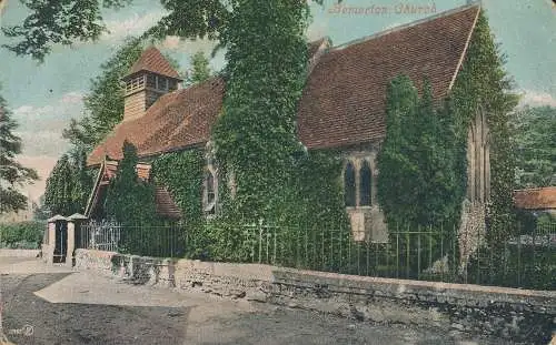 PC26181 Bemerton Kirche. Valentinstag. 1906