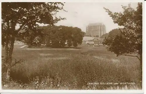 PC25117 Lancing College in der Nähe von Worthing. Nr. 43. RP. 1931