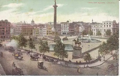 PC27812 Trafalgar Square. London. 1906