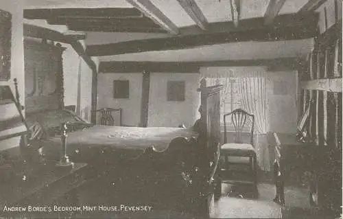 PC24714 Andrew Bordes Schlafzimmer. Neuwertiges Haus. Pevensey. 1929