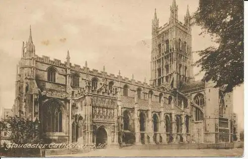 PC27918 Gloucester Cathedral. S.W. Frith. Nr. 28968