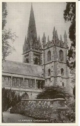 PC25796 Kathedrale von Llandaff. Nr. 37