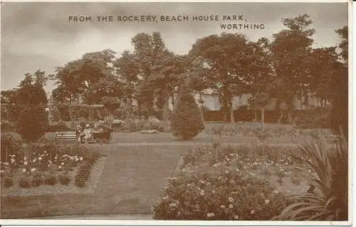 PC25939 aus der Steinhütte. Beach House Park. Worthing. Dennis. Nr. 38. 1939