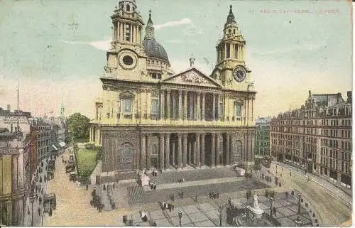 PC27834 St. Pauls Cathedral. London